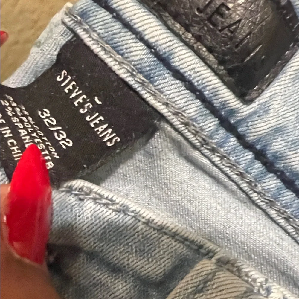 Women's Light Blue Skinny Jeans - Picture 7 of 7